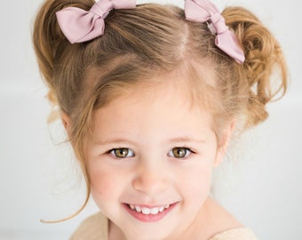 Set 40 Pezzi Per Bambine 40 Fermagli Per Capelli A Clip, Fiocchi In Lana Per Bambine, Neonate E Ragazze, Colori Assortiti Fiocchi Capelli Colorati