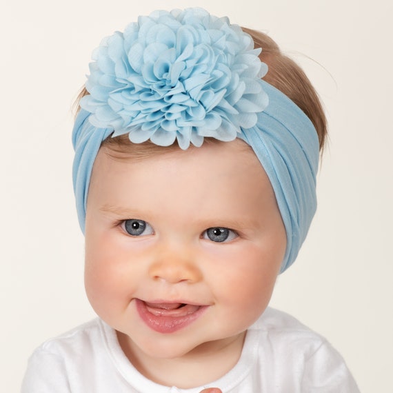 big flower headbands for babies