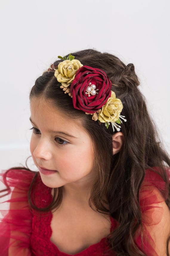 5 Fasce Per Capelli Fiorellini Morbide - Per Neonatine E Bambine - Foto 6