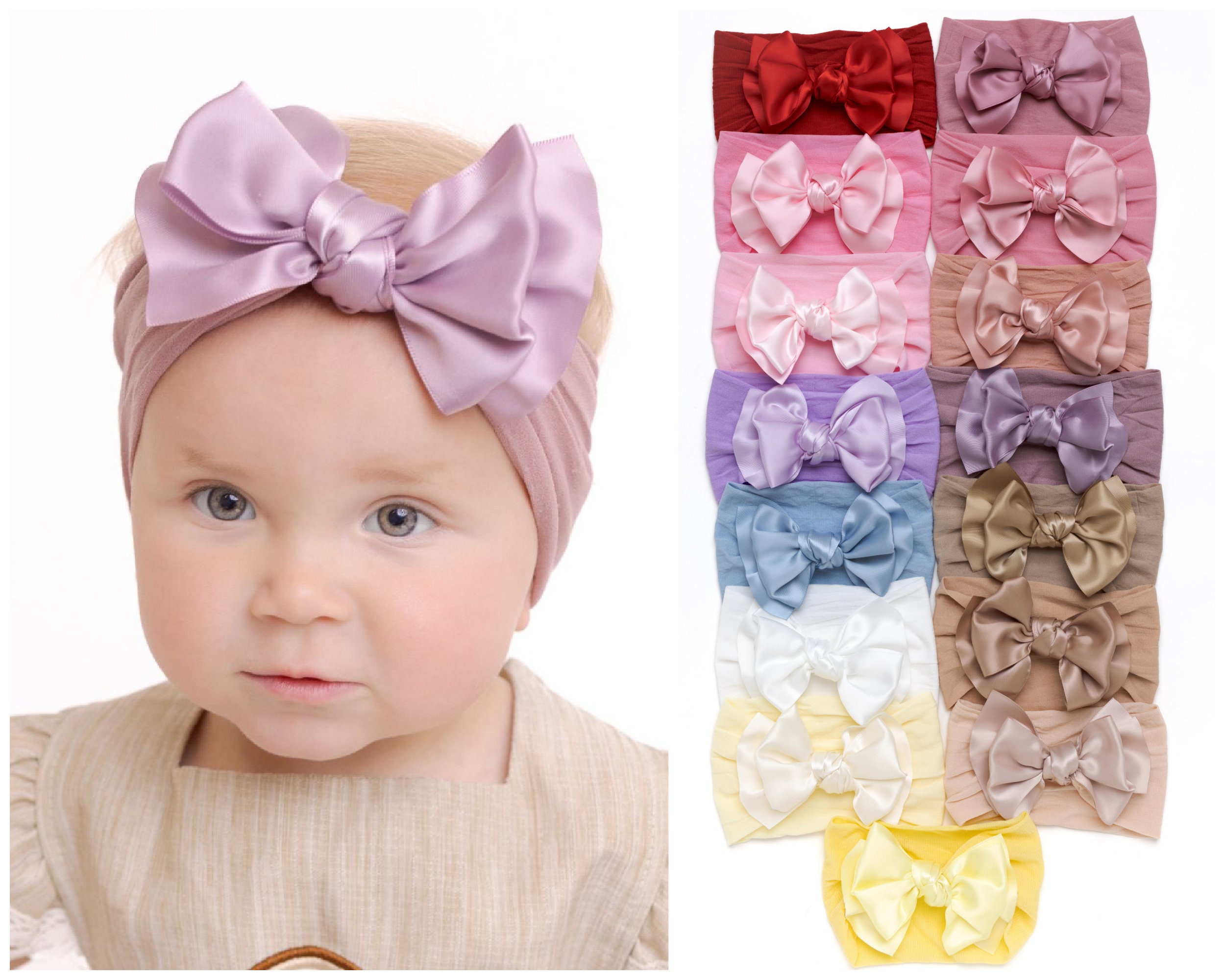 Fermagli Per Capelli A Fiocco (Bow Clips) Colorati Per Bambine - Foto 14