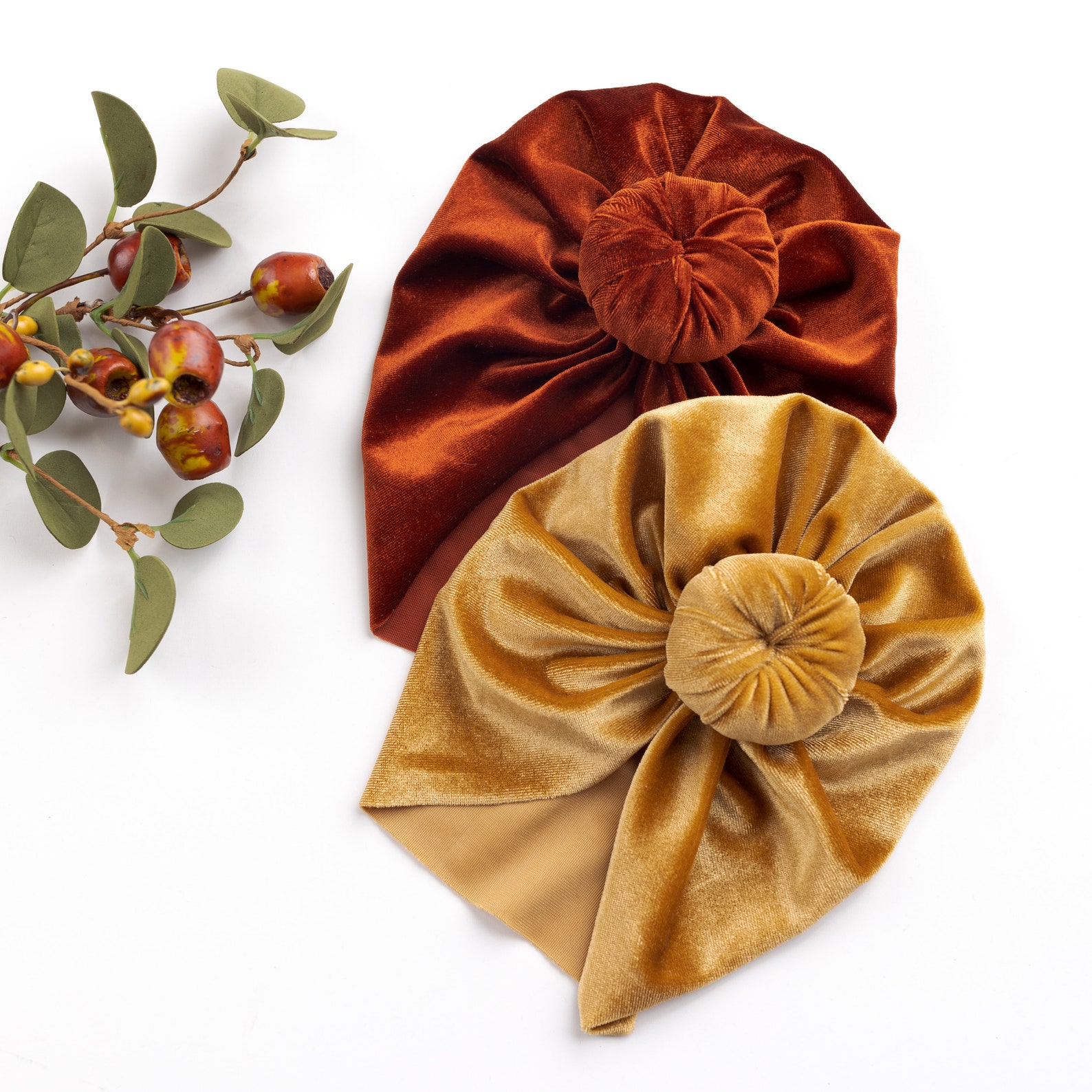 turban cap for baby girl