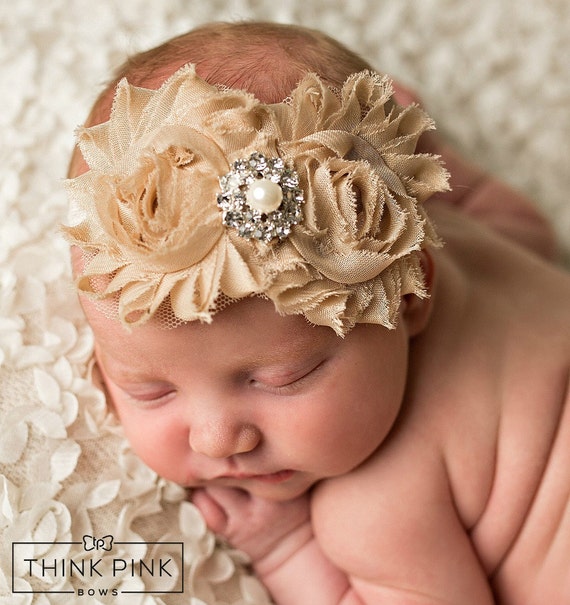 Serre Tete Bandeau De La Naissance De Bebe Bebe Fille Etsy