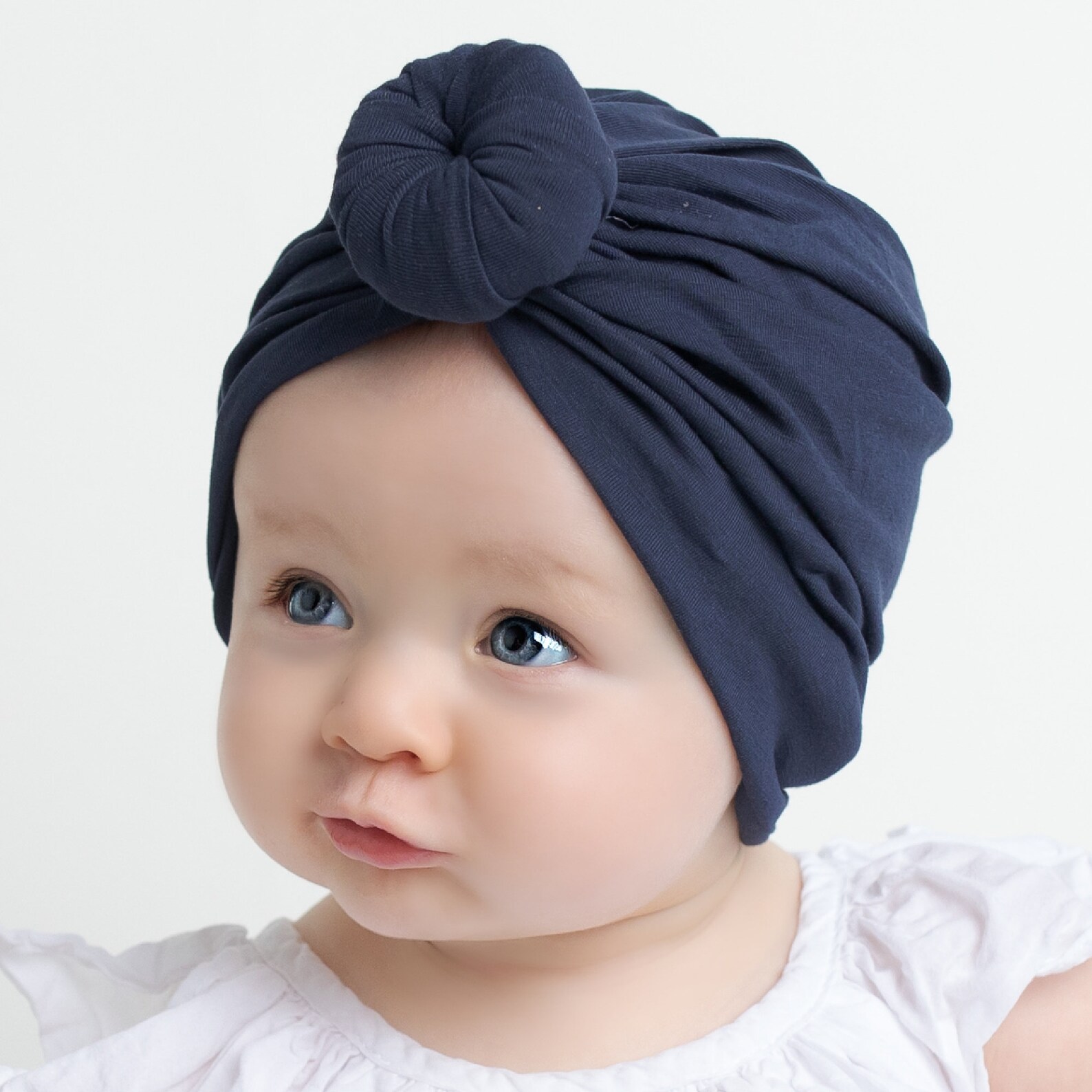 Baby Turban Hat Baby Girl Turban ROUND Knot Baby TURBANBaby Etsy