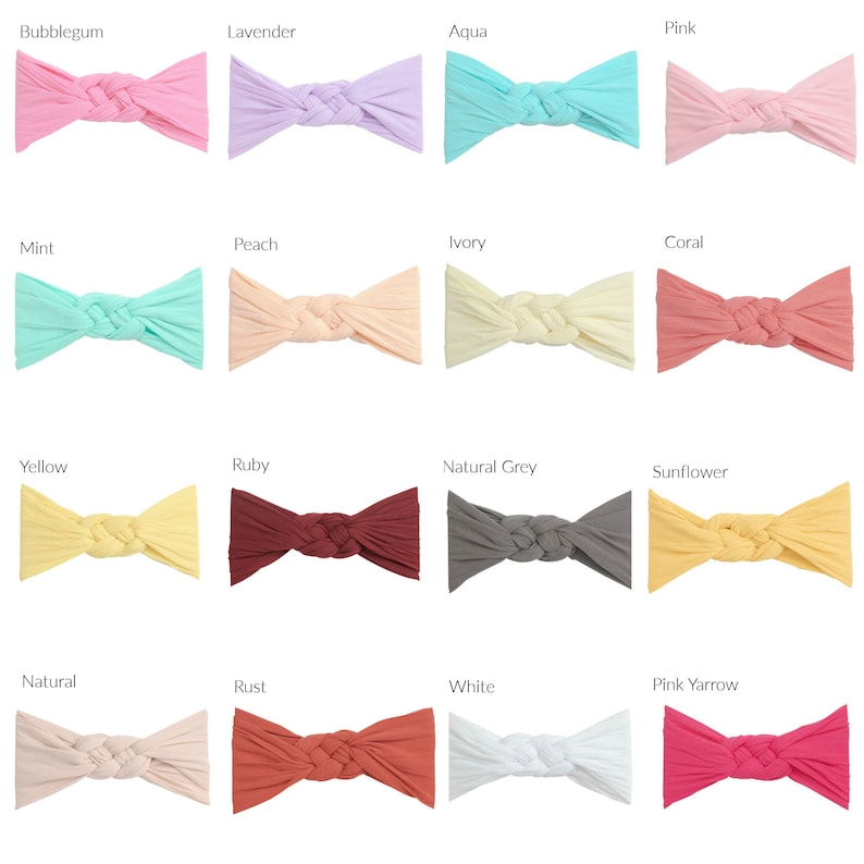 Toddler Headbands baby clothes pattern Flat bow Shower gift Newborn Bows set girl  hair accessories stretchy infant neutral newborn girl girl pink girl headband infant Baby Gift Christmas baby gifts regalos de navidad para bebes diademas de bebé