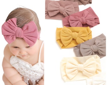 Bow Baby Headband, Baby Girl Headbands, Toddler Hair Bows, Baby Bow Headband, Newborn Headbands, Baby Headwrap, Turban Headband, Girls  RV