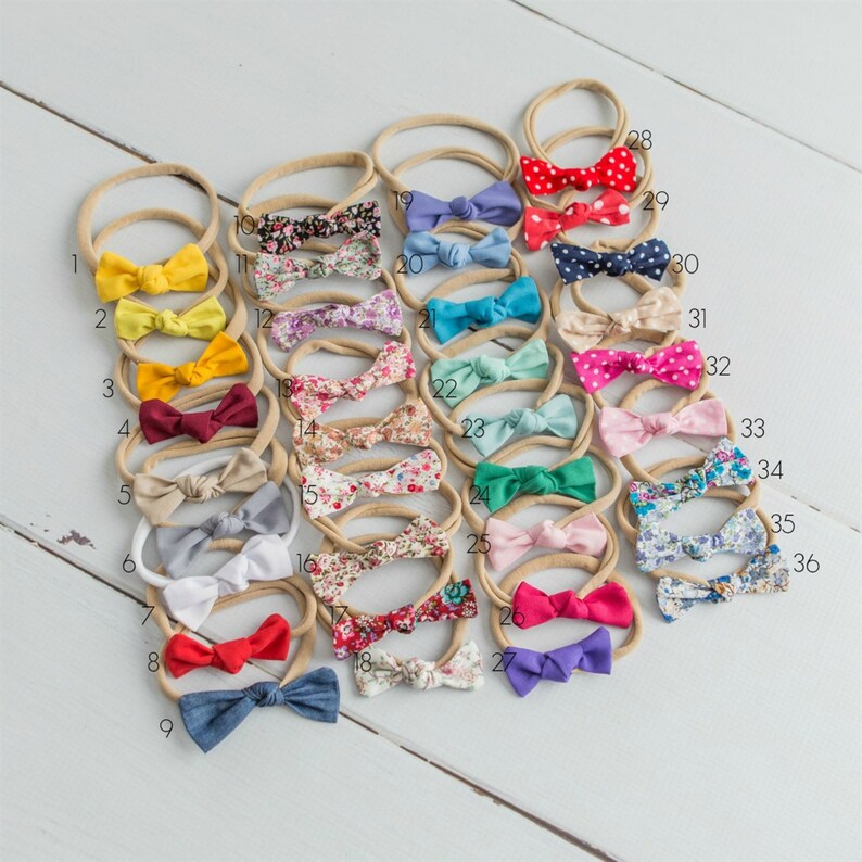 Pink baby headband Baby headbands nylon headbands infant Etsy