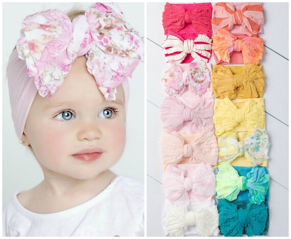 wide baby headbands