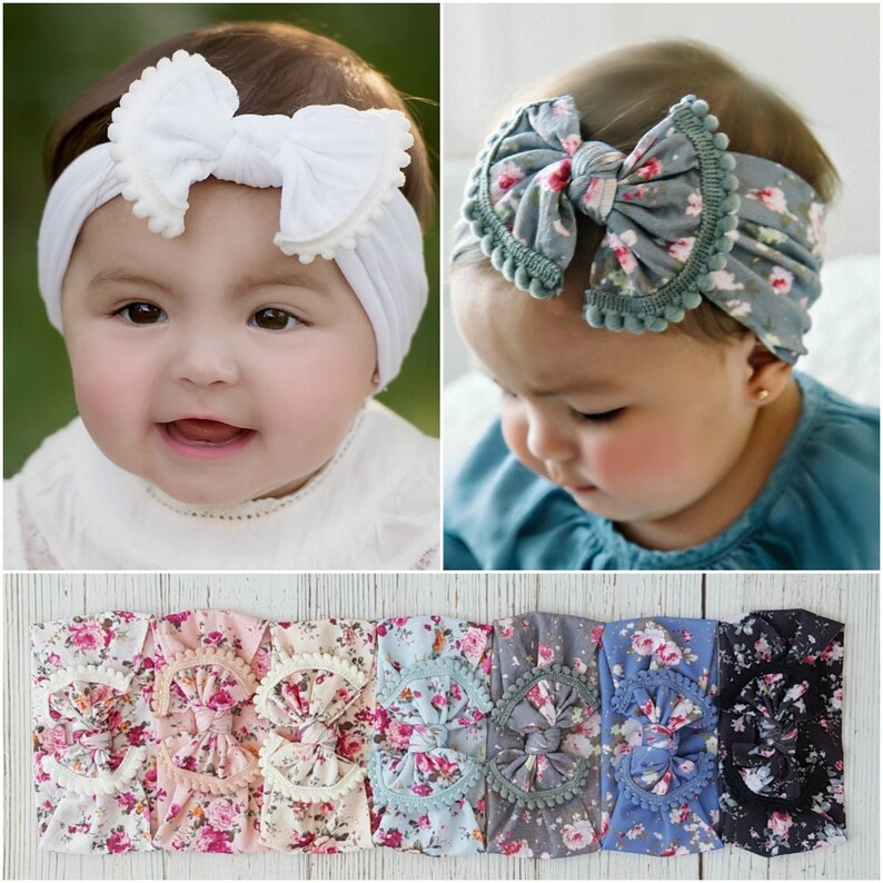 top knot head wrap baby