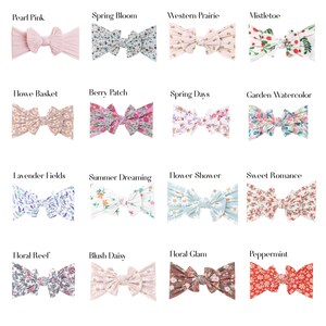 Baby Girl Headband, Newborn Headbands, Big Bow Headband, Hair Bows, Baby Turban Headband, Toddler Hair Bow, Baby Headwrap, Baby Gift , JASM bild 8