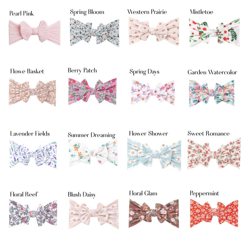 Baby Girl Headband, Newborn Headbands, Big Bow Headband, Hair Bows, Baby Turban Headband, Toddler Hair Bow, Baby Headwrap, Baby Gift , JASM bild 8