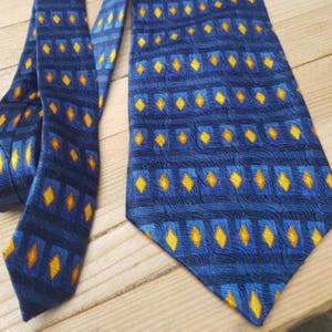 Pierre Cardin Blue Luxury Silk Tie