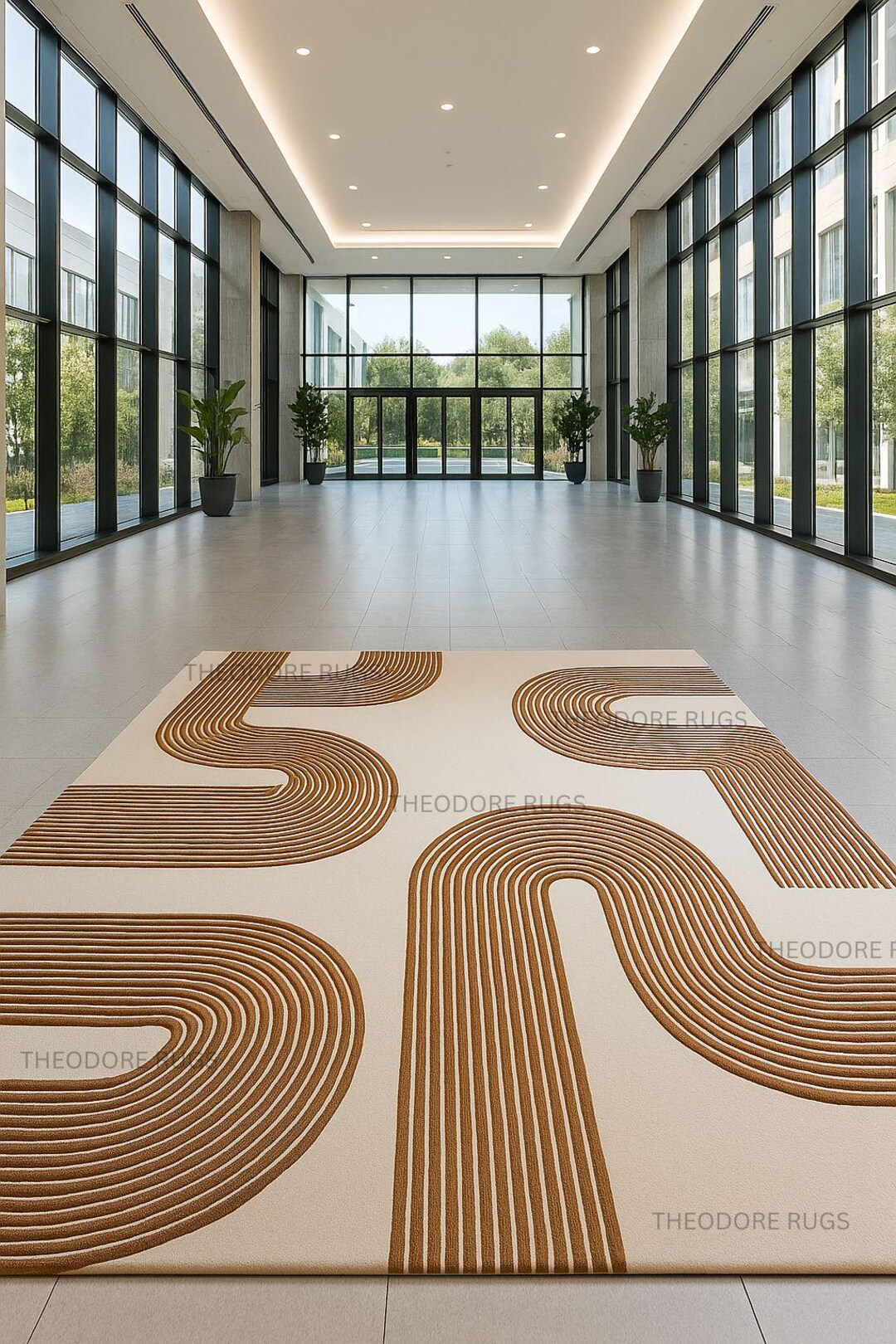Modern Handmade Tufted Area Rug in Cut Format | Pure New Zealand Wool ...