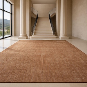 Majestic Hand-Tufted Wool & Silk Area Rug – Custom Sizes Available Handmade Area rug