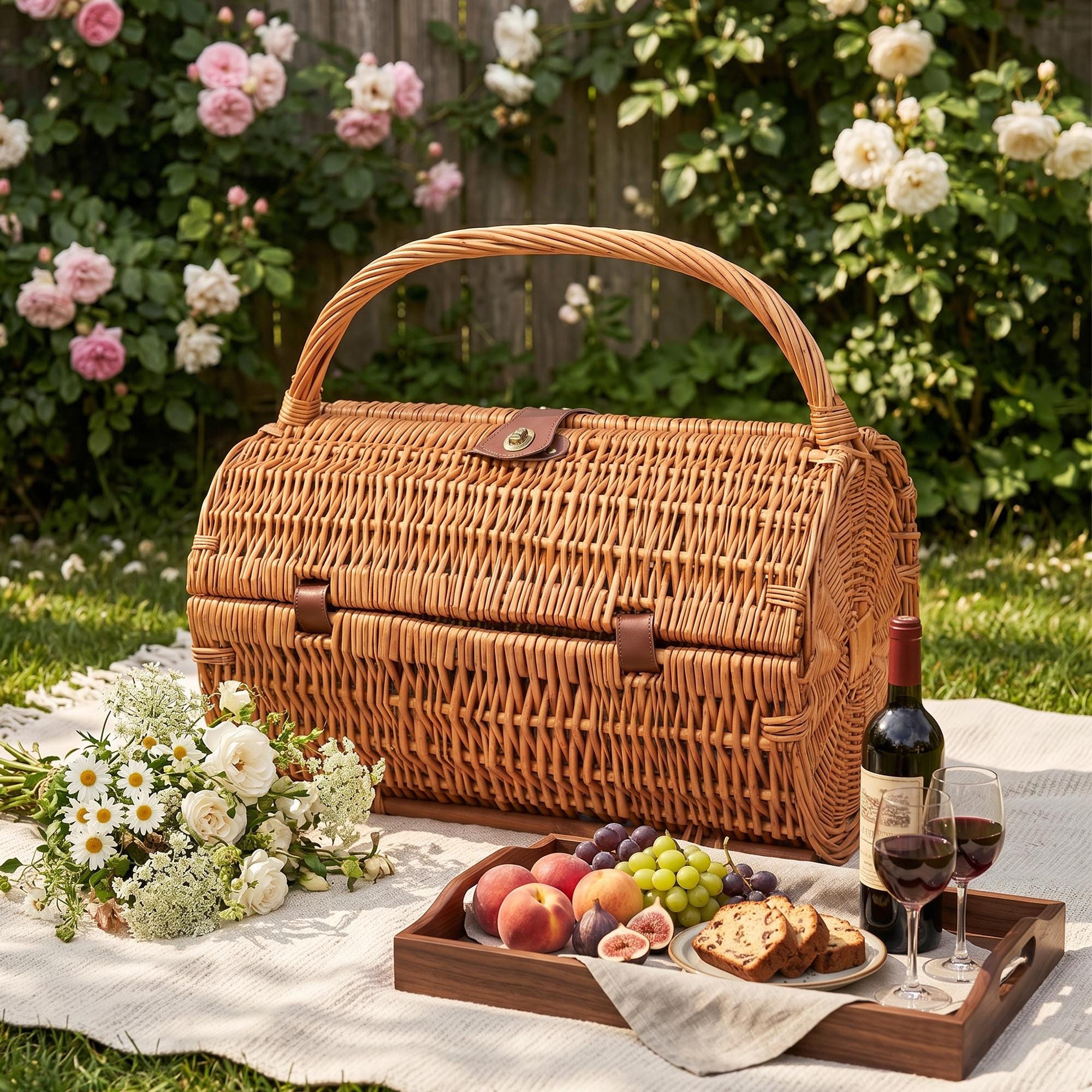 Picnic Baskets & Bags - Etsy Canada