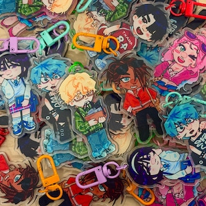 Alien Stage Highschool AU Keychains