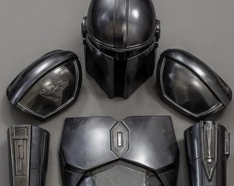 Silver Mandalorian Costume Armor | Full Medieval Suit | Star Wars Cosplay Outfit | Wearable Metal Mandalorian Armor Set