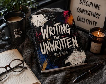 書き残されたことを綴るスパイラルノート – MissFit Writesによるグラフィティタイポグラフィが施された罫線入りジャーナル