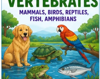Grade 6 Science Reviewer: Classification of Vertebrates | Printable Worksheet | Animal Classification Activity | Homeschool Science PDF