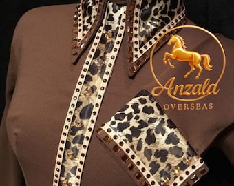 Swarovski Crystal Showmanship Jacket: Equestrian Western Show Shirt