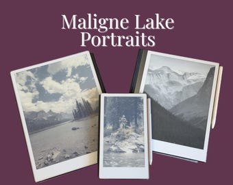 Maligne Lake reMarkable Sleep Screens, Canadian Rockies Portrait Photography (Digital Download)
