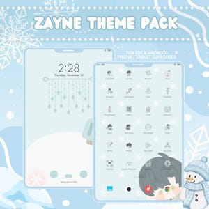 Love and Deepspace (LaDS) Theme Pack - Zayne ver. | Icons + Wallpapers | IOS/Android | Phone/Tablet