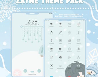 Love and Deepspace (LaDS) Theme Pack - Zayne ver. | Icons + Wallpapers | IOS/Android | Phone/Tablet