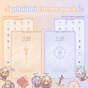 Honkai Star Rail (HSR) Theme Pack - Phaidei ver. | Wallpapers & Icons | IOS / Android