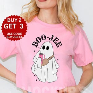 Halloween Ghost Shirt, Boo Jee Shirt, Boo Shirt, Spooky Ghost Shirt, Spooky Season Ghost Sweatshirt, Spooky Vibes Shirt, Halloween Gifts