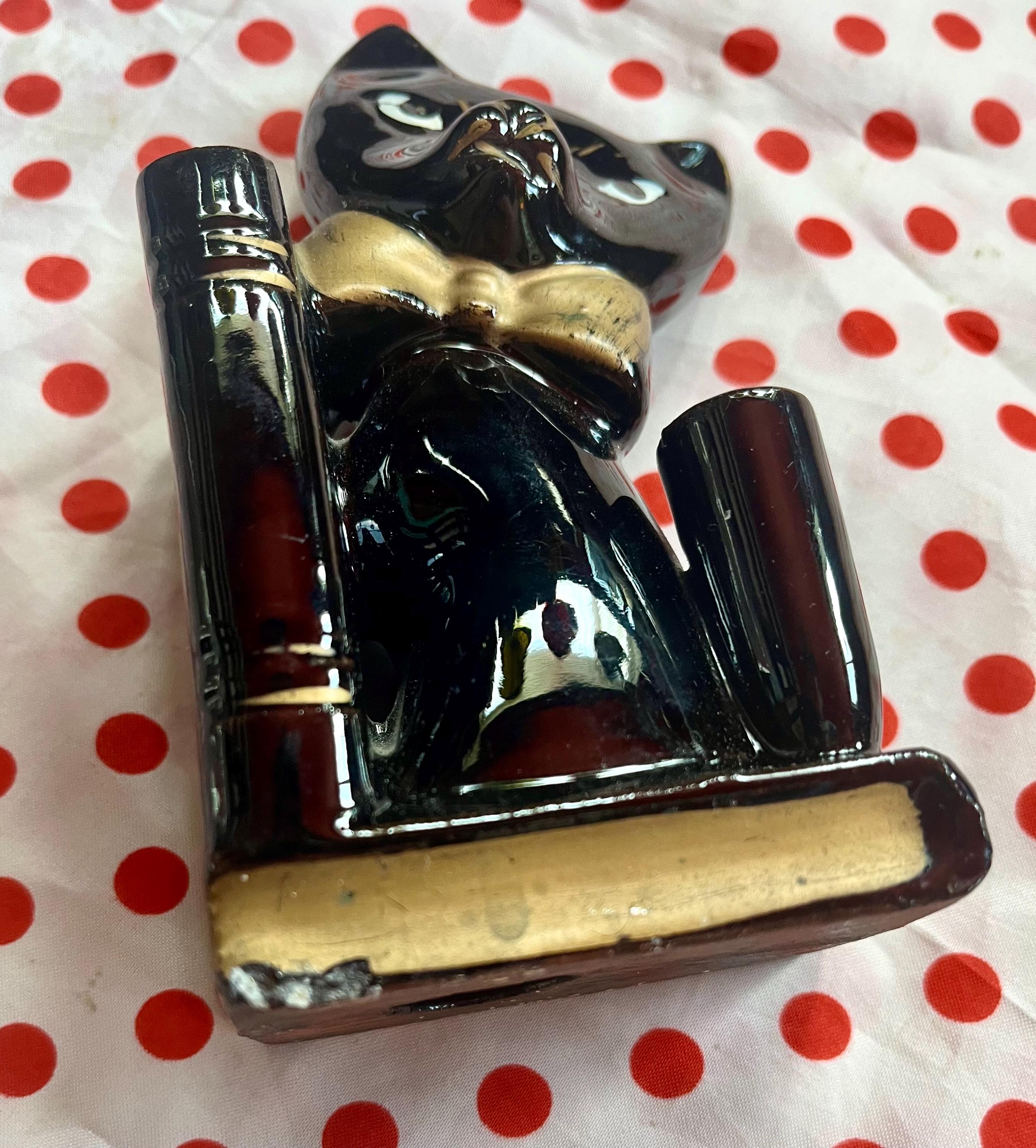 Vintage Silverplated Made in Hong Kong Cat Kitty Kitten Ring