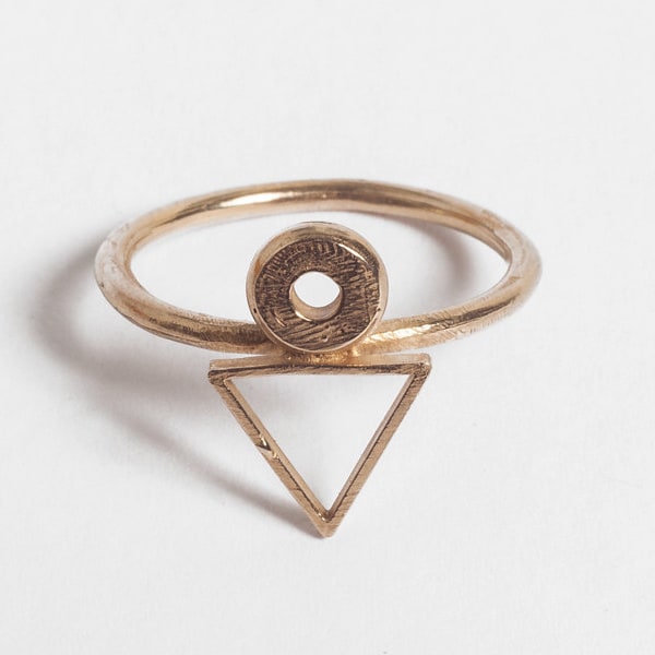 Bronze Peter Ring Size 6-8