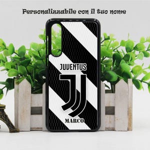 Cover cellulare personalizzata con la tua immagine e il nome calcio Juventus per modelli xiaomi redmi poco stampa indelebile risoluzione HD