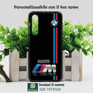 Cover cellulari personalizzata con la tua immagine preferita e il nome auto BMW per tutti i modelli samsung stampa indelebile in HD