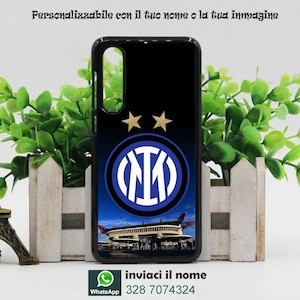 Cover personalizzata con la tua immagine preferita e il nome calcio Inter per tutti i modelli samsung stampa indelebile risoluzione HD