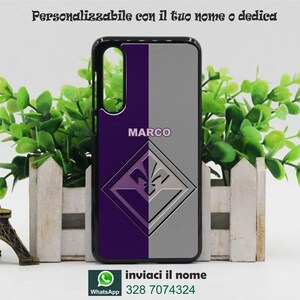 Cover personalizzata con la tua immagine preferita e il nome calcio fiorentina per tutti i modelli samsung stampa indelebile risoluzione HD