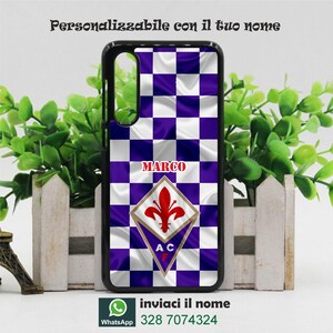 Cover personalizzata con la tua immagine preferita e il nome calcio fiorentina per tutti i modelli samsung stampa indelebile risoluzione HD
