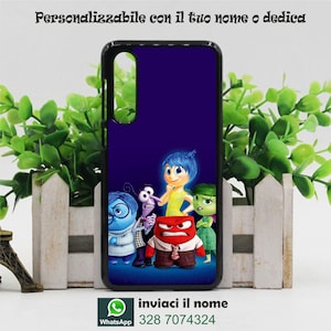 Cover cellulari personalizzata con la tua immagine preferita e nome cartoni inside out per tutti i modelli samsung stampa indelebile in HD