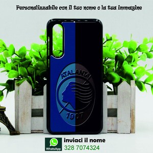 Cover personalizzata con la tua immagine preferita e il nome calcio atalanta per tutti i modelli samsung stampa indelebile risoluzione HD