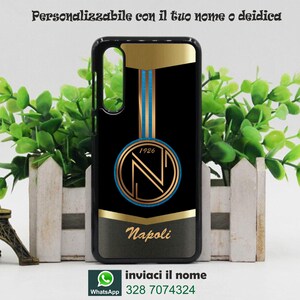 Cover cellulare personalizzata con la tua immagine e il nome calcio Napoli per modelli xiaomi redmi poco stampa indelebile risoluzione HD