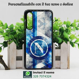 Cover personalizzata con la tua immagine preferita e il nome calcio napoli per tutti i modelli samsung stampa indelebile risoluzione HD