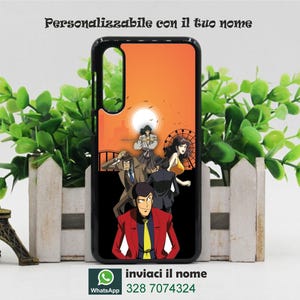 Cover magnetica con magsafe personalizza con la tua immagine preferita cartoni lupin margot iphone 8 XS XR 11 12 mini 13 14 15 16 Plus Max