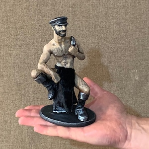 Mannelijk standbeeld | Manbeeldje | Kunst homomannen
