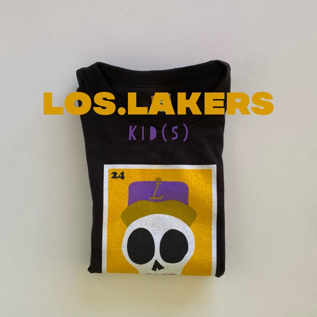 Outerstuff Los Angeles Lakers NBA Kids & Youth Boys (4-20) Extreme Logo  T-Shirt Yellow