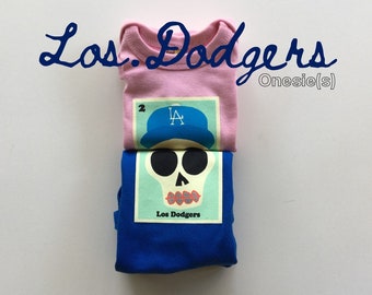 Onesie "Los Dodgers" Sugar Skull