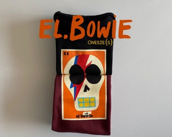 Onesie "el.Bowie" (David Bowie) Sugar Skull