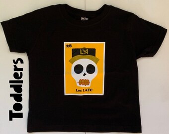 Toddlers "Los.LAFC" Sugar Skull Tee
