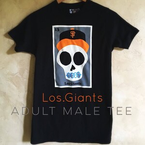 Men&#39;s &quot;Los Giants&quot; Sugar Skull Adult Tee&#39;s