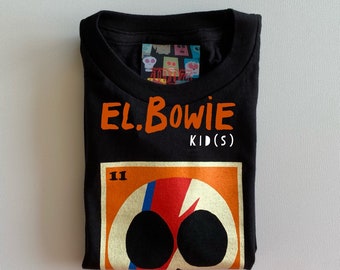 Kid's "el.Bowie" (David Bowie) Sugar Skull Tee