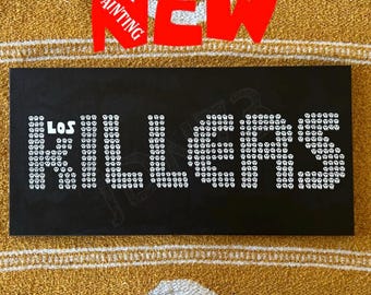 Los Killers Paintings: 10x20 Stretched Canvas Art