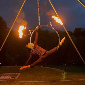 Detachable Lyra Aerial Hoop Fire Wicks