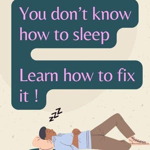 You Don’t Know How to Sleep – Printable Night Routine eBook for Deep Sleep, Calm Evenings & Mental Reset | Digital Download